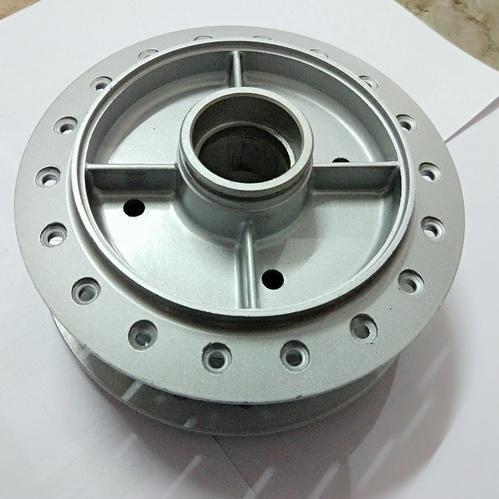 Brake Drum - Premium Quality Steel, Precision Engineered For Two/three Wheelers, Low Maintenance & High Operating Speed, Natural Finish