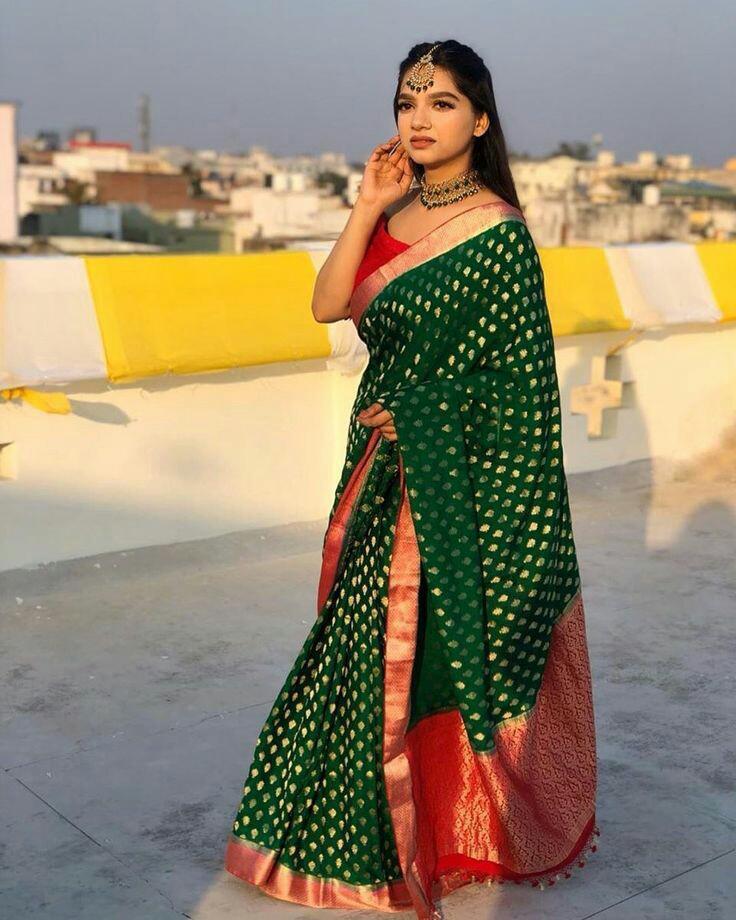Multi Colour Saree New Launch