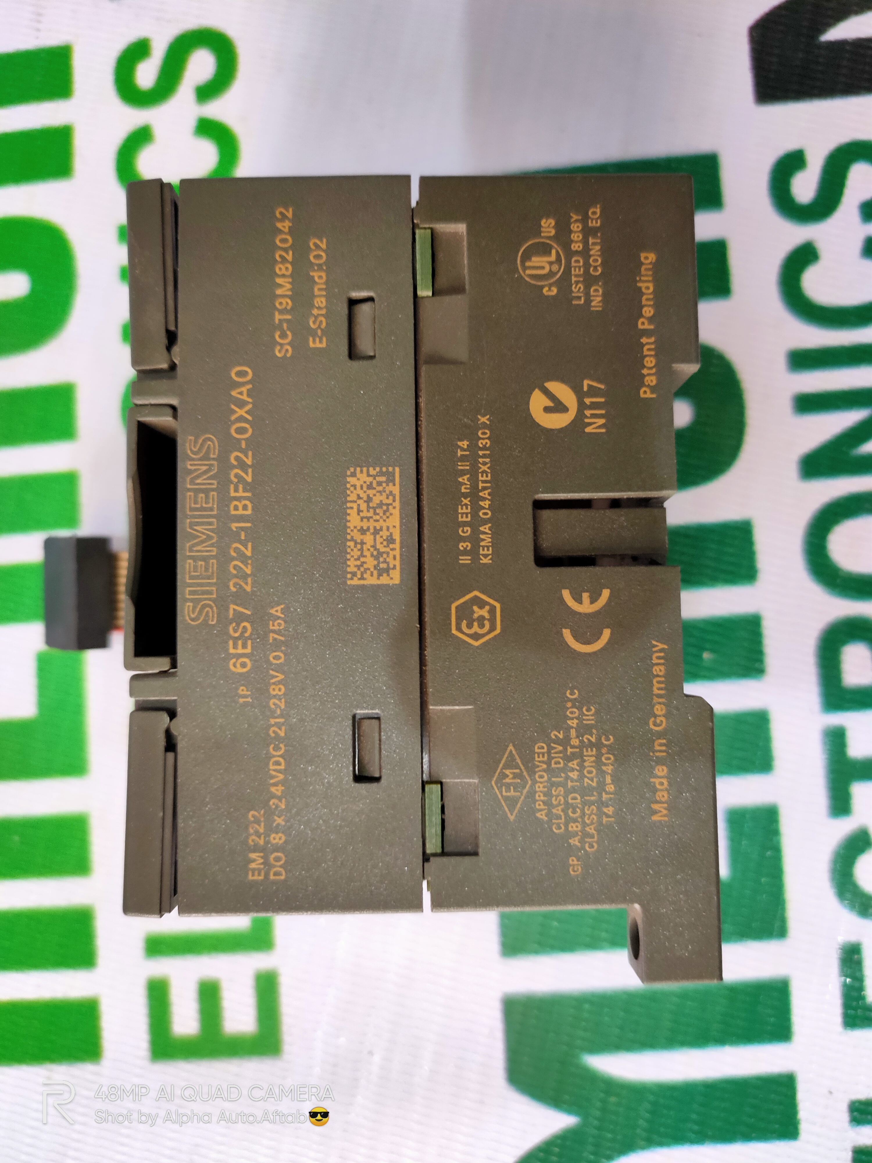 Siemens 6es7 222-1bf22-oxo