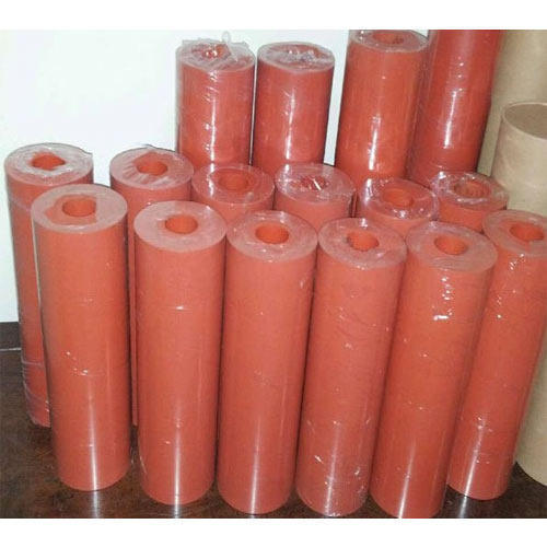 Rubber Roller - Rubber And Steel, For Use In Printing And Labeling, Highly Flexible , Abrasion Resistant, Smooth Functioning