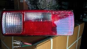 Tail Light - Plastic Build | Durable Design, Enhanced Visibility, Easy Installation For Optimal Road Safety And Compliance