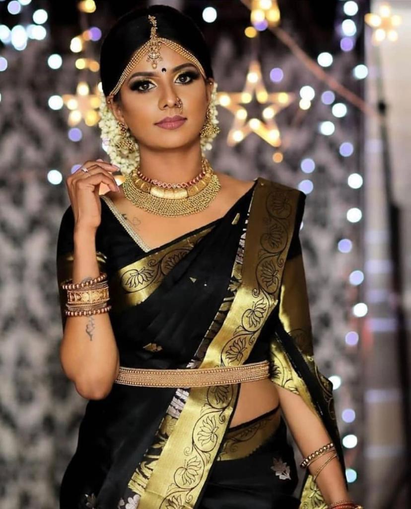 Saree - Soft Lichi Silk Cloth | Multi-color With Beautiful Rich Pallu And Jacquard Work, Ideal For Traditional Occasions