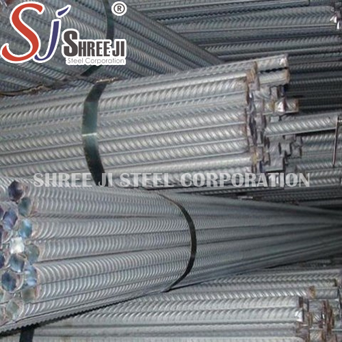 Saria Tmt - Mild Steel 12 Feet Rod | Iso Certified, Grade Is 1786, Mill Finish, Ideal For Buildings, Bridges, And Roads