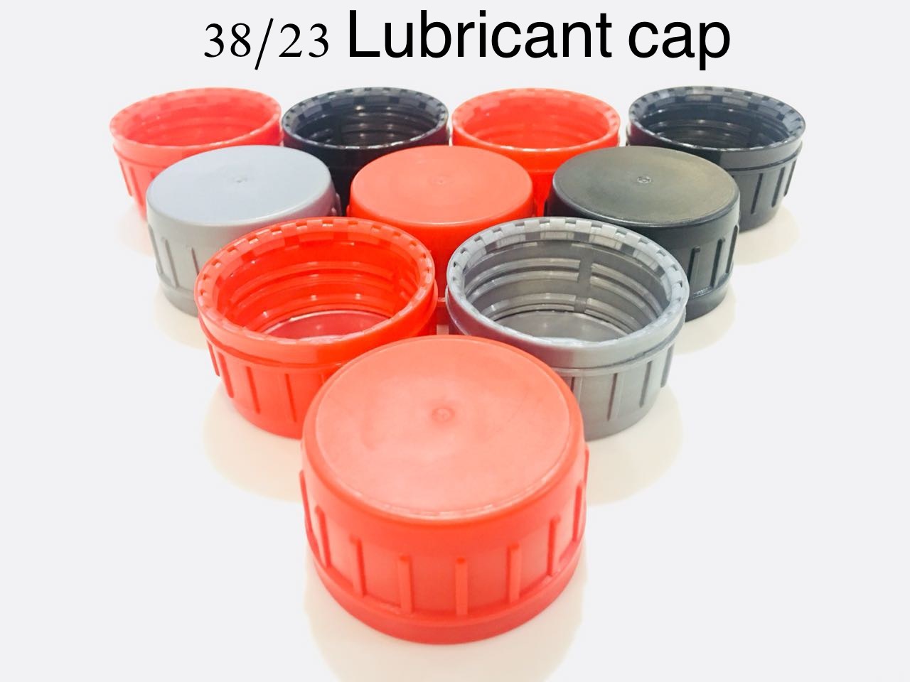 Plastic Lubricant Cap - Plastic Material, Rigid Hardness, Multicolor Design | Eco-friendly, Easy To Use, Warranty Included