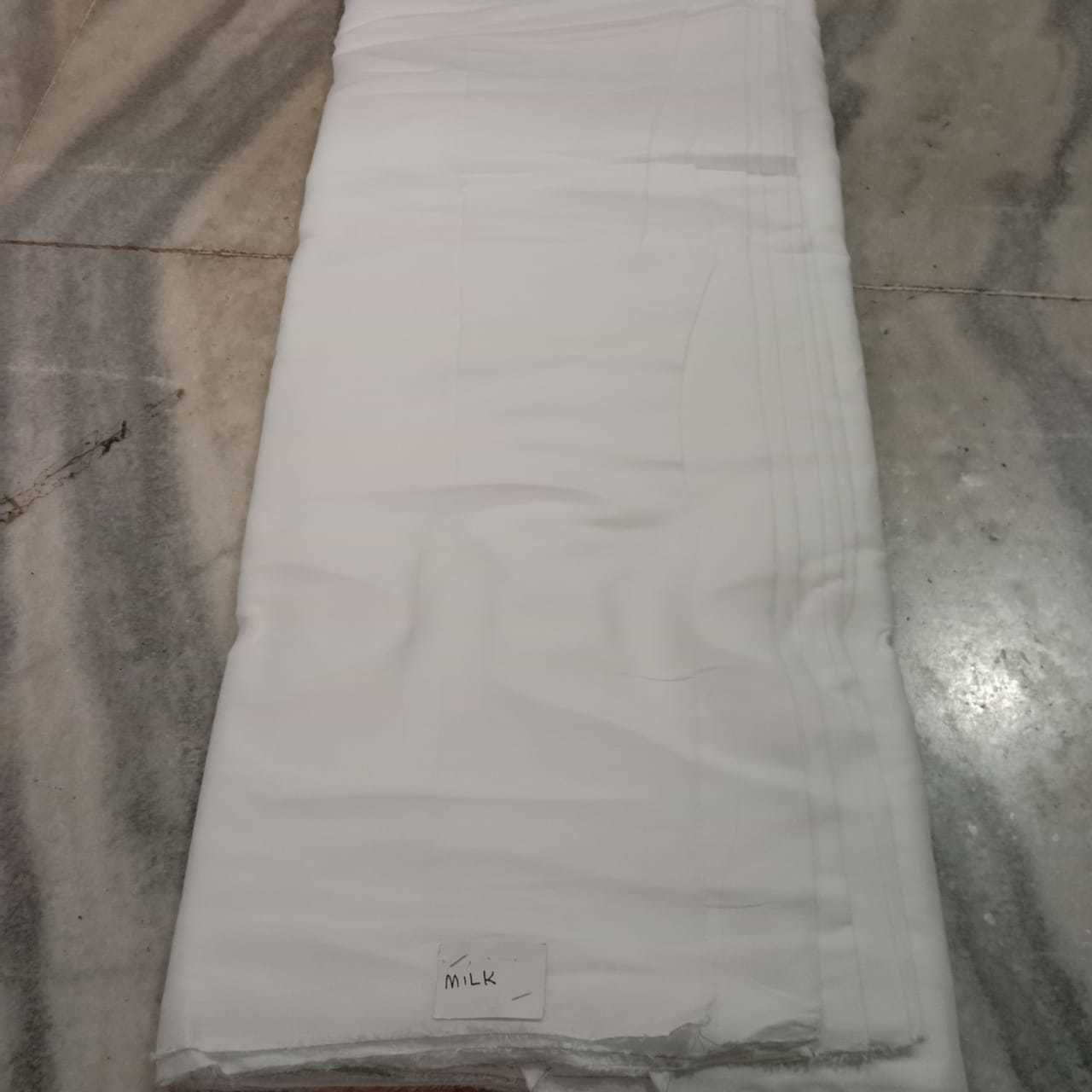 Organic Milk Fiber Fabric - 110 Gsm 60 Inch Width | Washable Ideal For Garment Production
