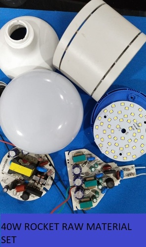 40W LED Bulb - PC and Aluminum, AC 220-240V | High Efficiency, Long Lifespan, Energy Saving, Easy Installation