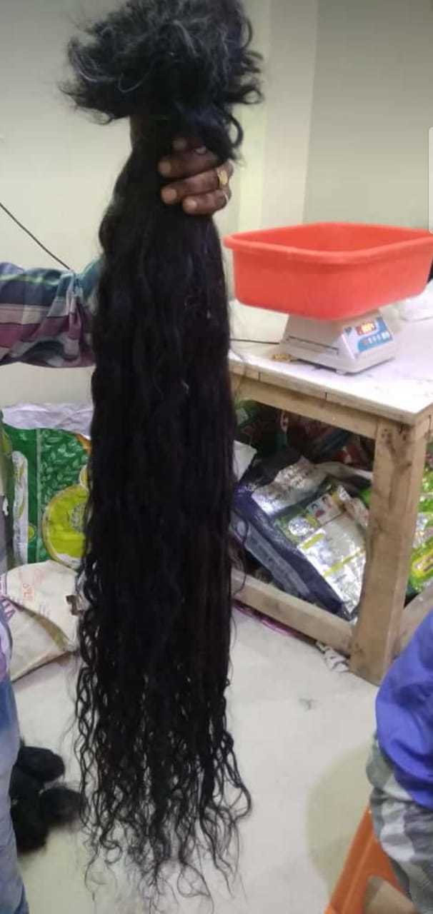 Raw Indian Virgin Hair - 100% Remy, Natural Color | Tangle-free, No Chemicals, Effortless Styling