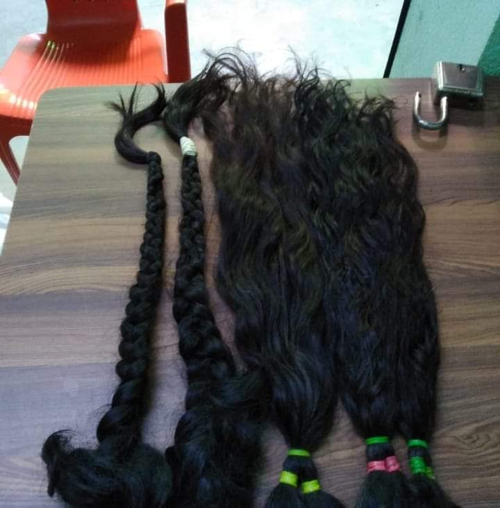 Raw Indian Virgin Hair - 100% Remy, Natural Color | Tangle-free, No Chemicals, Effortless Styling