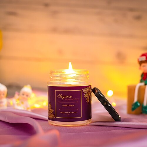 Elegance Jar Candle - Burning Time: 16-18 Hours