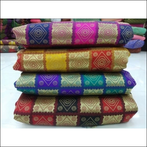 Jari Multi Jacquard Fabric - 50" Width, 100 cm Length | Washable, Multi-Color, Multipurpose Use