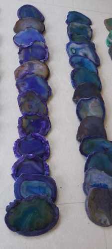 ब्लू एगेट स्लाइस