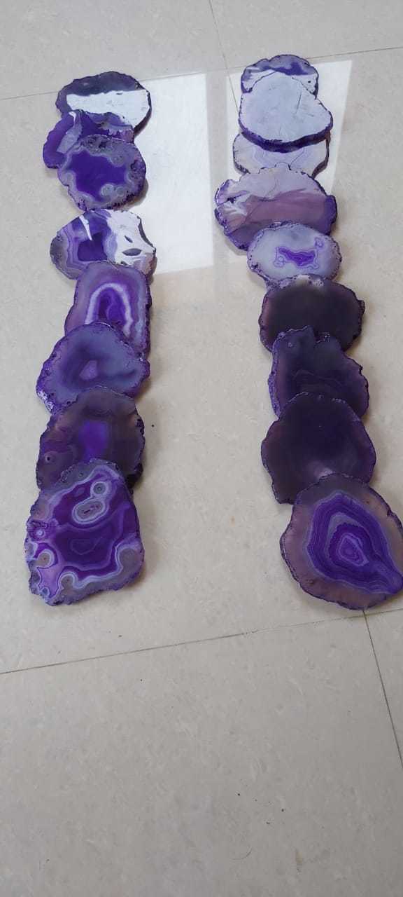 Blue Agate Slices