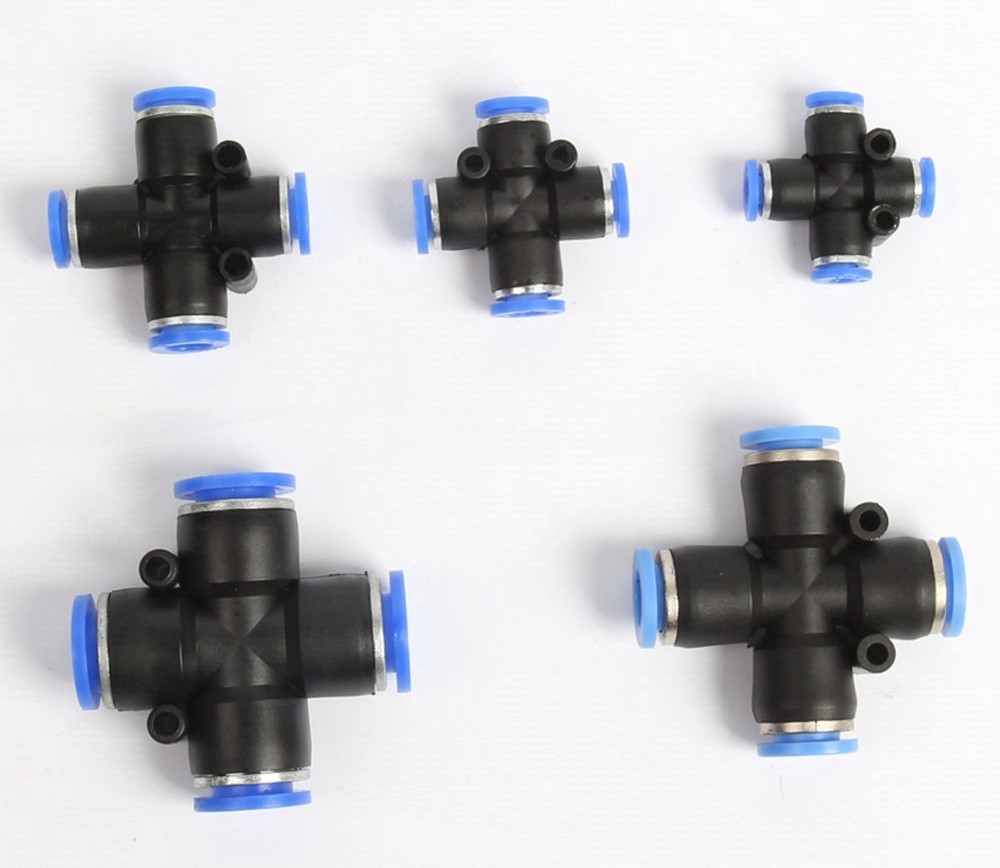 Nylon And Polyurethane Equal Cross Connector