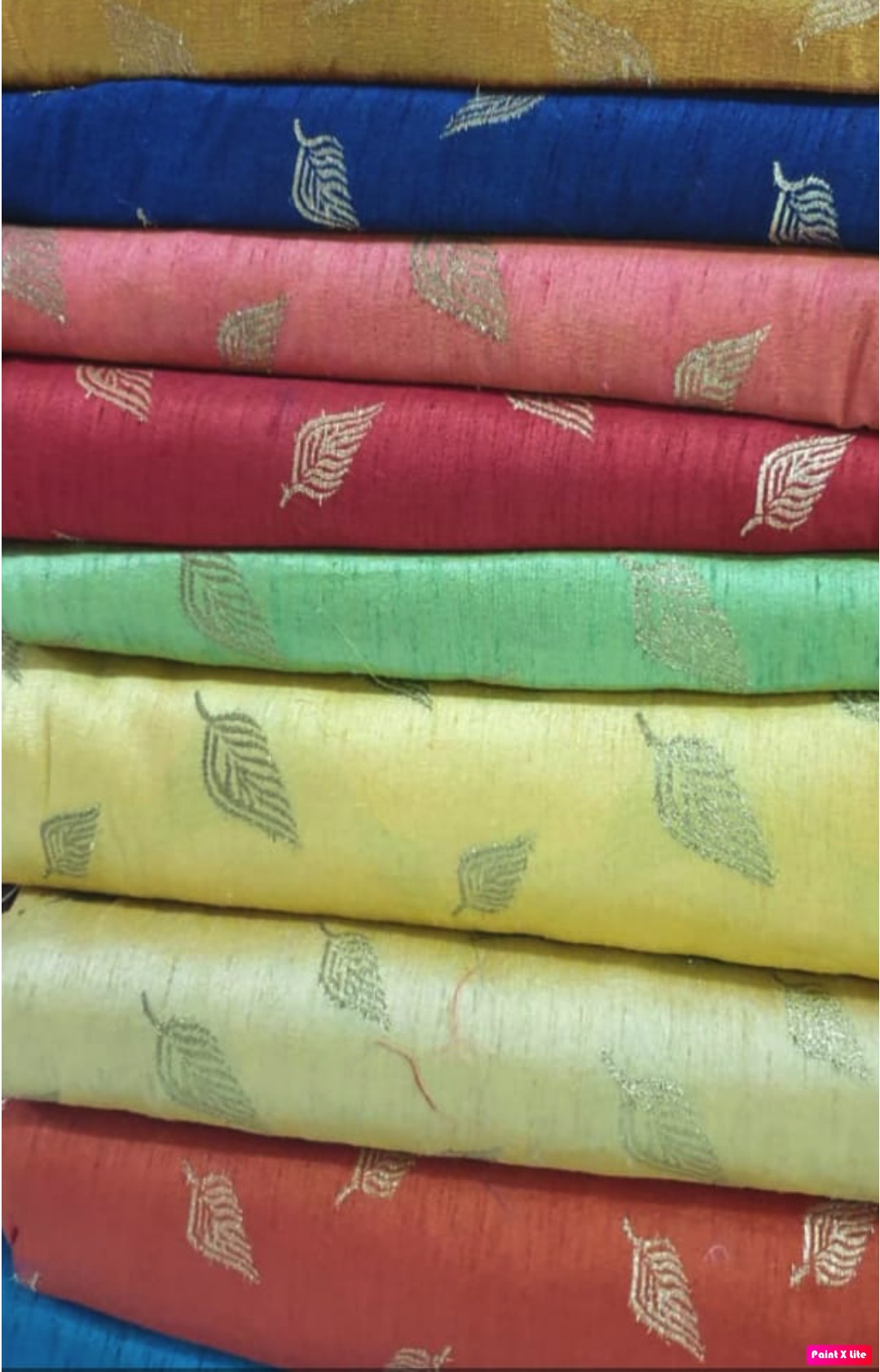 Peri Peri Brocade Fabric - 50" Width X 100 Cm Length | Washable, Available In All Light & Dark Colors, Multipurpose Use