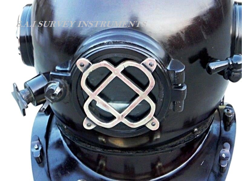 Antique Diving Helmet Mark V Length: 14 Inch (In)