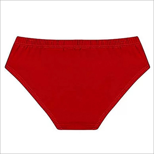 रेड अंडर इलास्टिक पैंटी