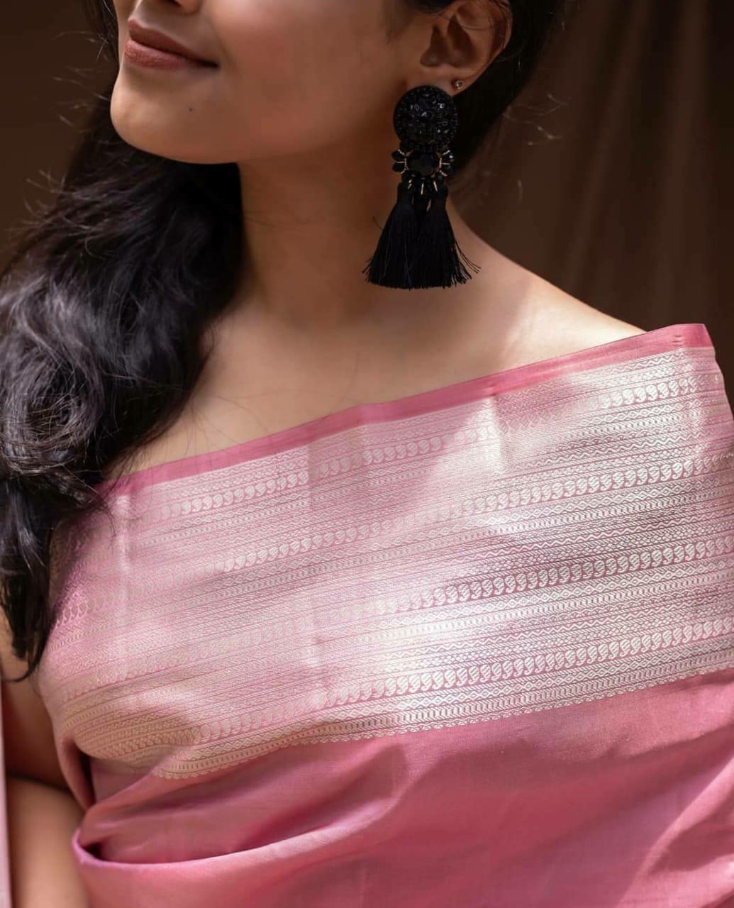 Ladies Fancy Silk Saree - Rich Jacquard Work With Beautiful Pallu | Multi Colour, Ideal For Traditional Occasions In All Seasons