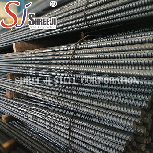 Tmt Bar - Mild Steel, 12 Feet Length | Is 1786 Grade, Mill Finish Surface, For Buildings And Bridges