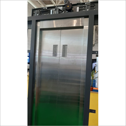 Stainless Steel Automatic Elevator Door Usage: For Passengers Loading