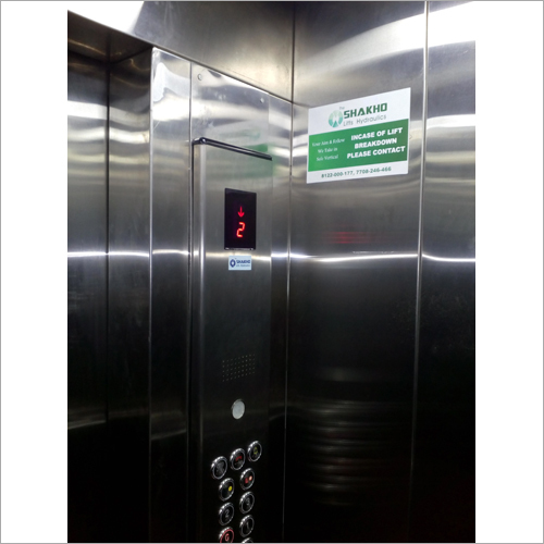 यात्री लिफ्ट स्टेनलेस स्टील लिफ्ट केबिन