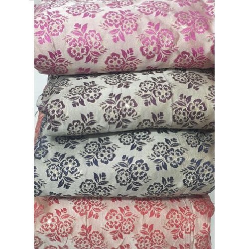 Zari Brocade Fabric - Attributes: Washable