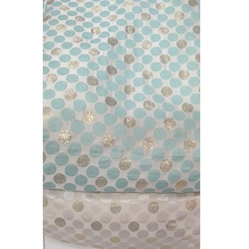 Zari Brocade Fabric - Attributes: Washable