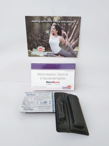 मेकोबालामिन + पाइरिडोक्साइन Hcl + निकोटिनामाइड इंजेक्शन