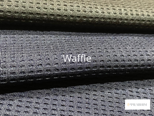 Waffle Fabric - 100% Cotton, Lightweight Texture, Quick Drying | Perfect For Crafting Bathrobes, Versatile Patterns & Colors Available