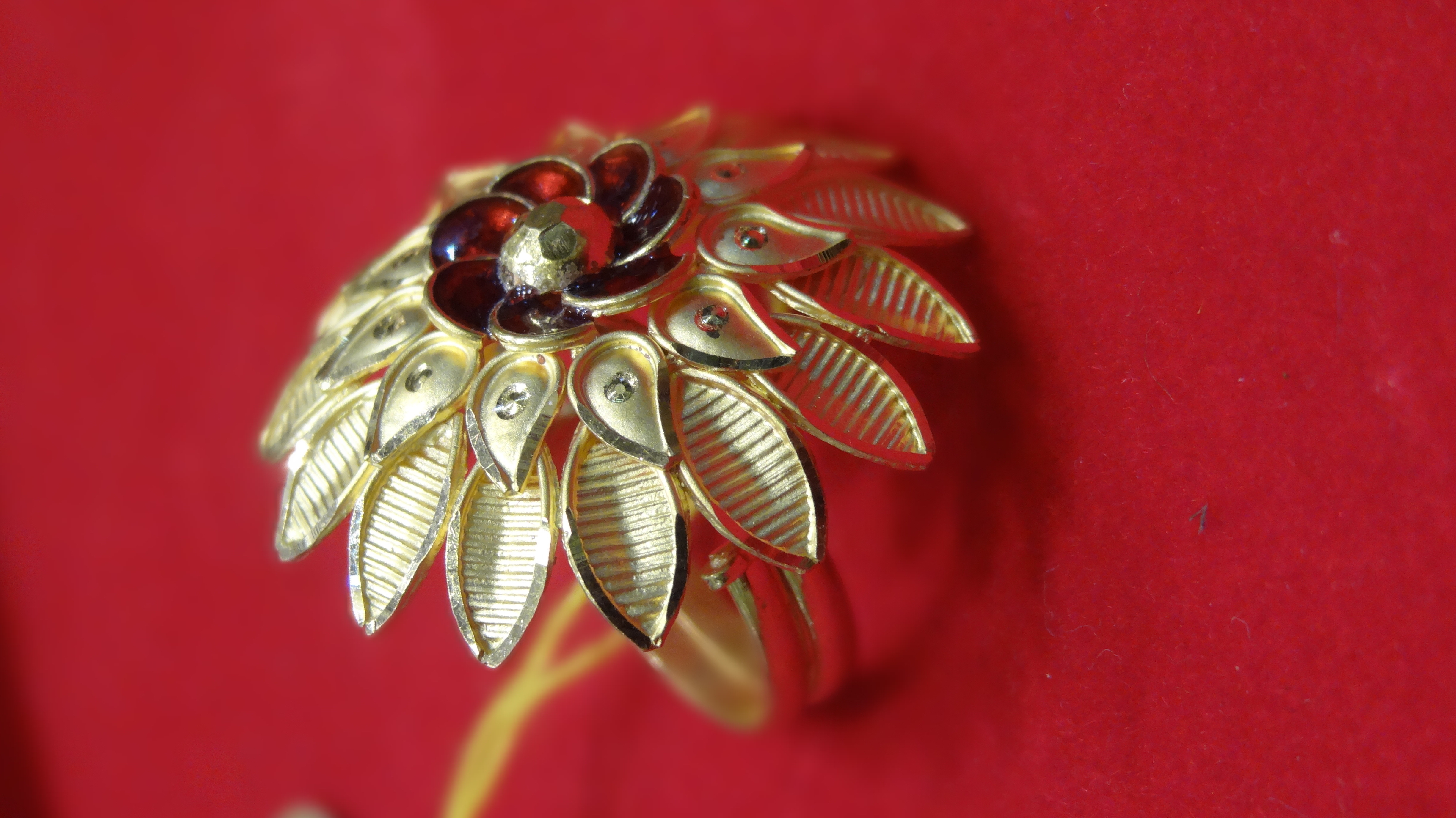 Engagement Adjustable Gold Fancy Ring