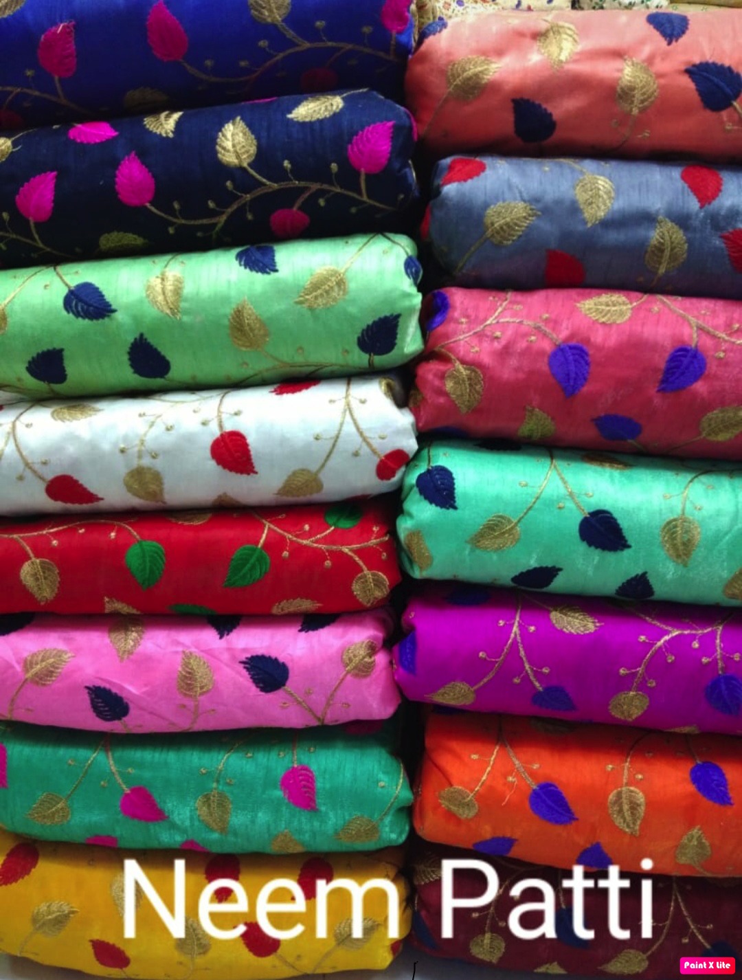 Embroidery Fabric - 44 Inch Width, Satin Banglori Material, Multipurpose Use, Available In Light & Dark Colours, 100 Cm Length, Elegant Embroidered Texture