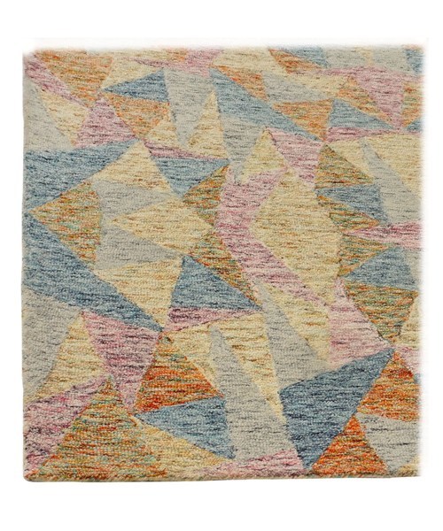 Hand Tufted Woolen Carpets - 80% Wool Blend, Rectangle/round Shapes, Easy To Clean, Non-slip, Modern Design
