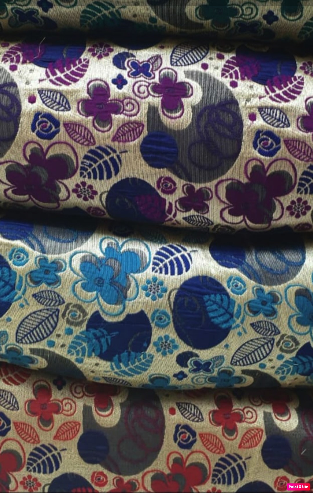 Double Cloth Brocade Fabric - 48" Width, 100 Cm Length | Washable Material, Multipurpose Use, Available In All Light & Dark Colours