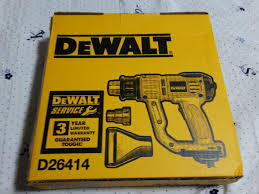 Yellow Dewalt D26414 Lcd Display, Heat Gun