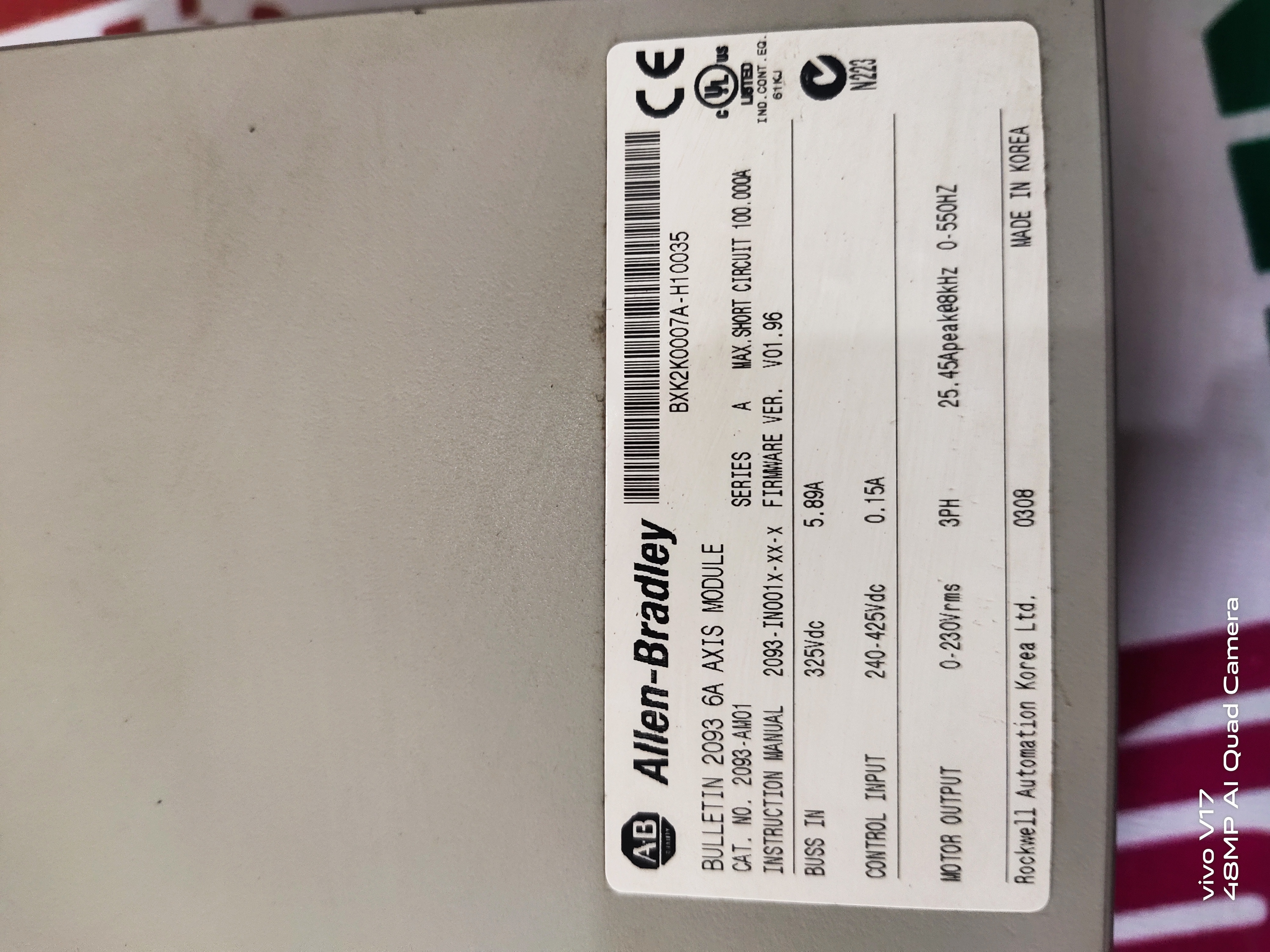 Kinetix 2093-am01 - 1 Kilogram Servo Drive | Durable Material, High Performance