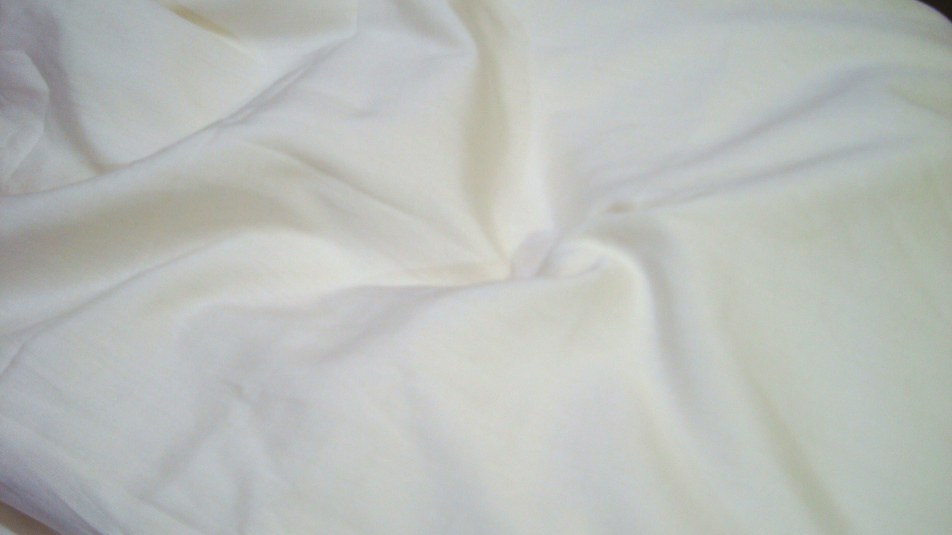 Bamboo Milk Blended Fabric - Durable And Comfortable Eco-friendly Material White Color Available In Different Sizes - Washable Plain Texture