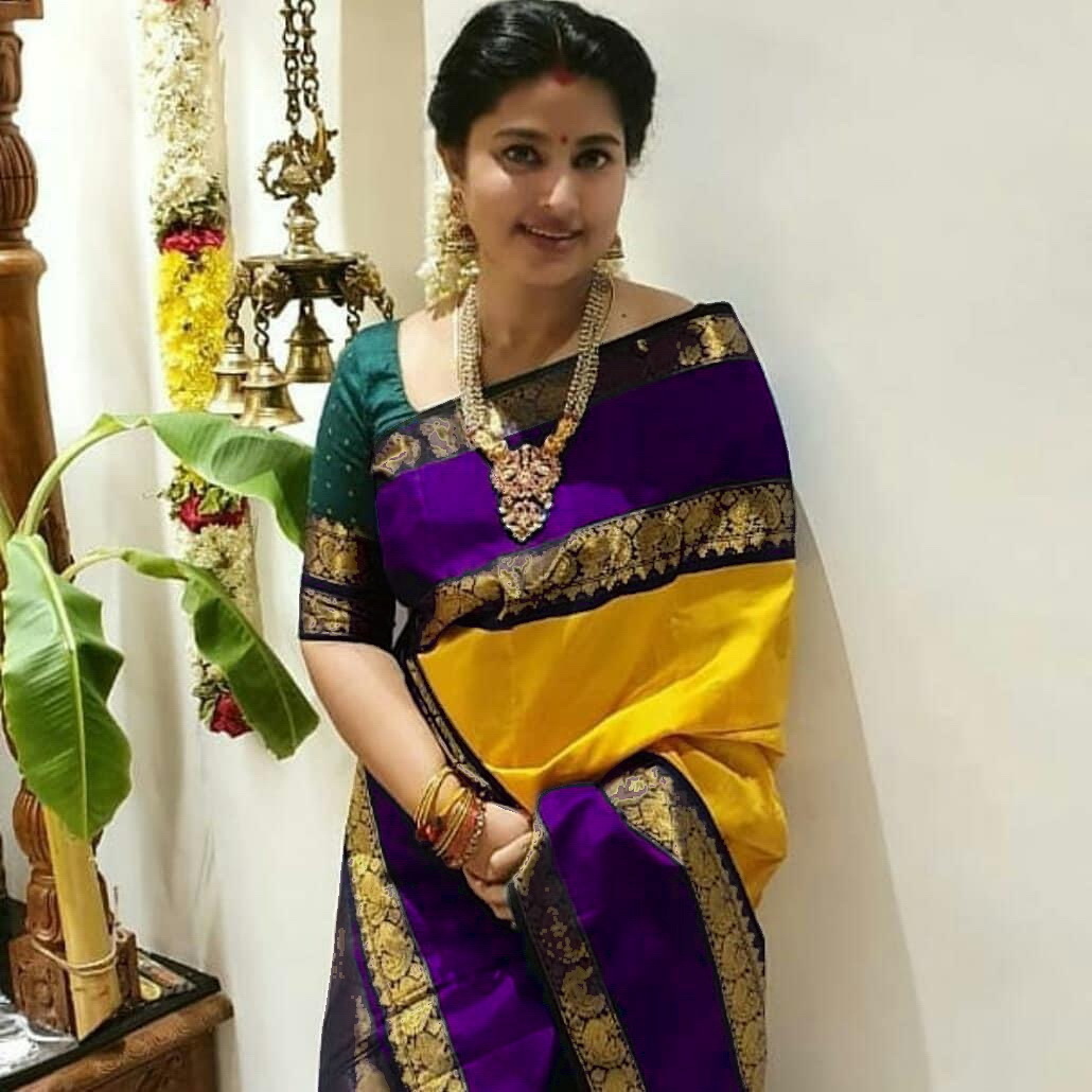 Ladies Fancy Saree - Soft Lichi Silk Fabric, Multi-color With Beautiful Rich Pallu & Jacquard Work, Ideal For Traditional Occasions