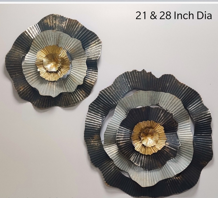 Gold. Silver. Rose Glod. Wall Decor