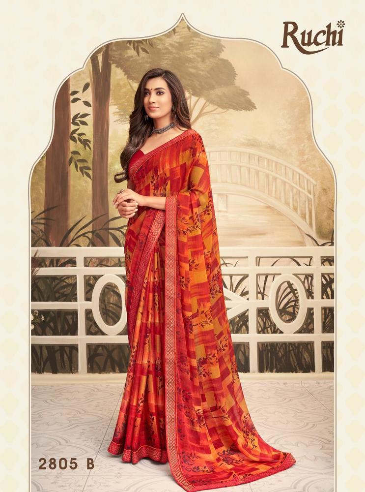 Chiffon Daily Wear Saree