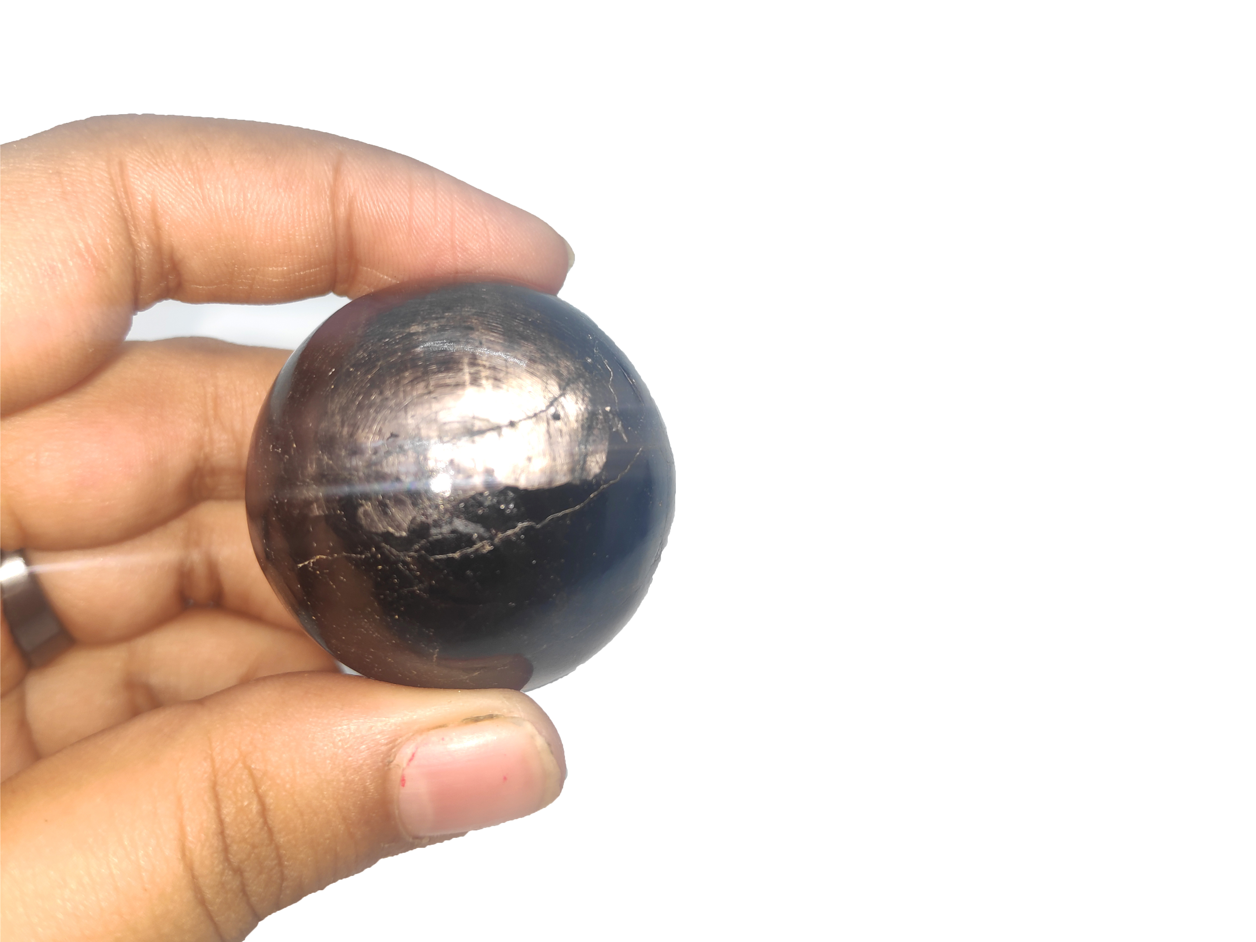 Hypersthene Spheres Gemstones - Polished 1-2 Cm Black Spheres, Natural Healing Collectibles