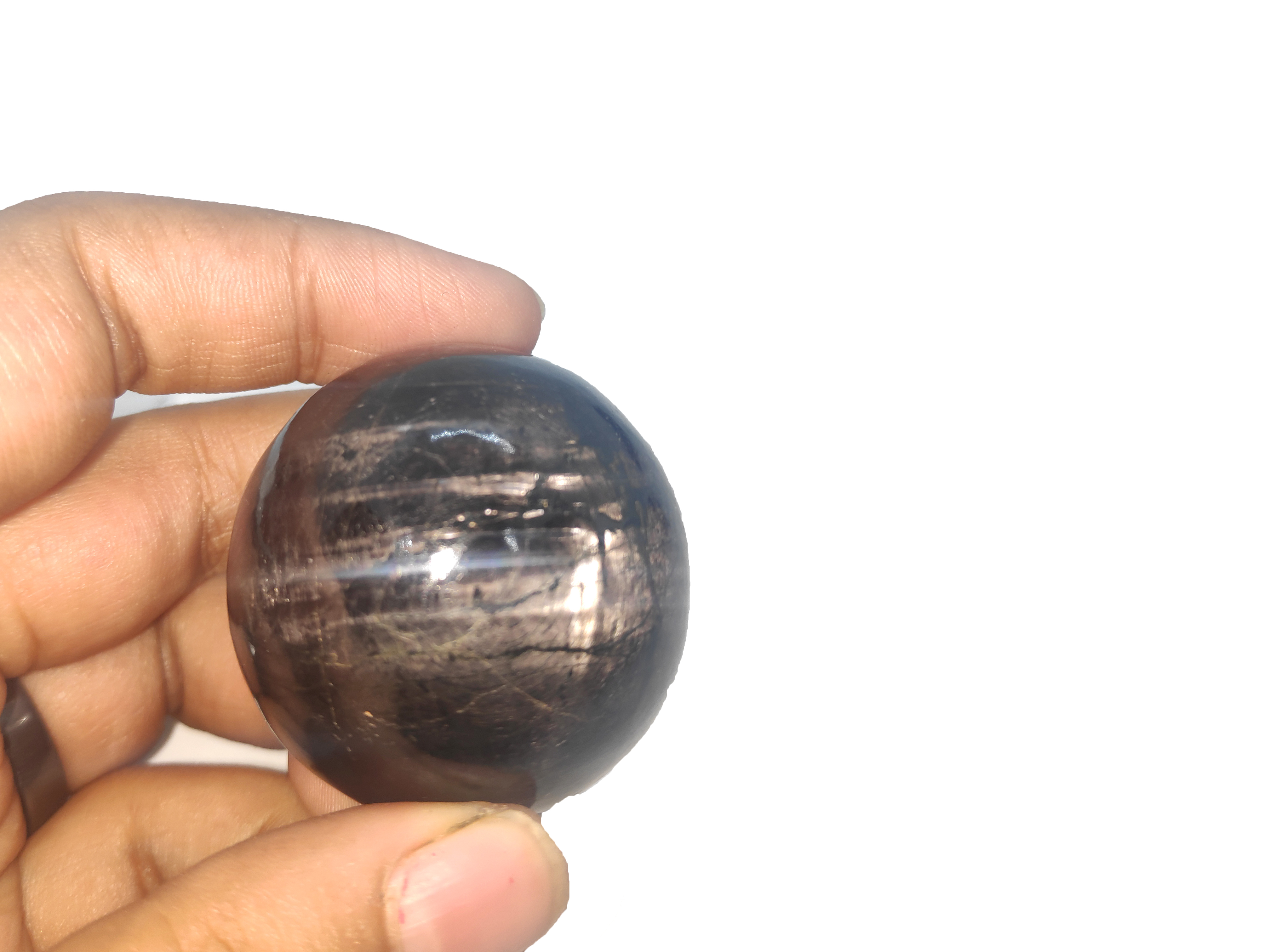 Hypersthene Spheres Gemstones - Polished 1-2 Cm Black Spheres, Natural Healing Collectibles