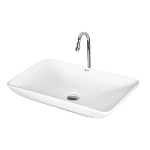 Ceramic Table Top Basin - Color: White