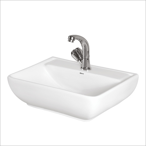 Simple Table Top Basin - Color: White