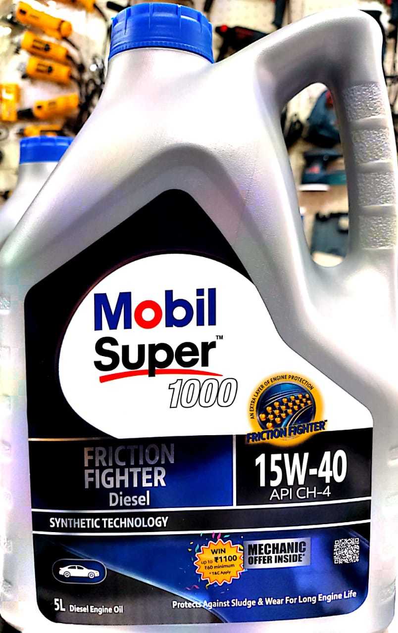 Mobil Super 1000 Diesel 15w-40 Api Ch-4 Multigrade Engine Oil (3.5l)