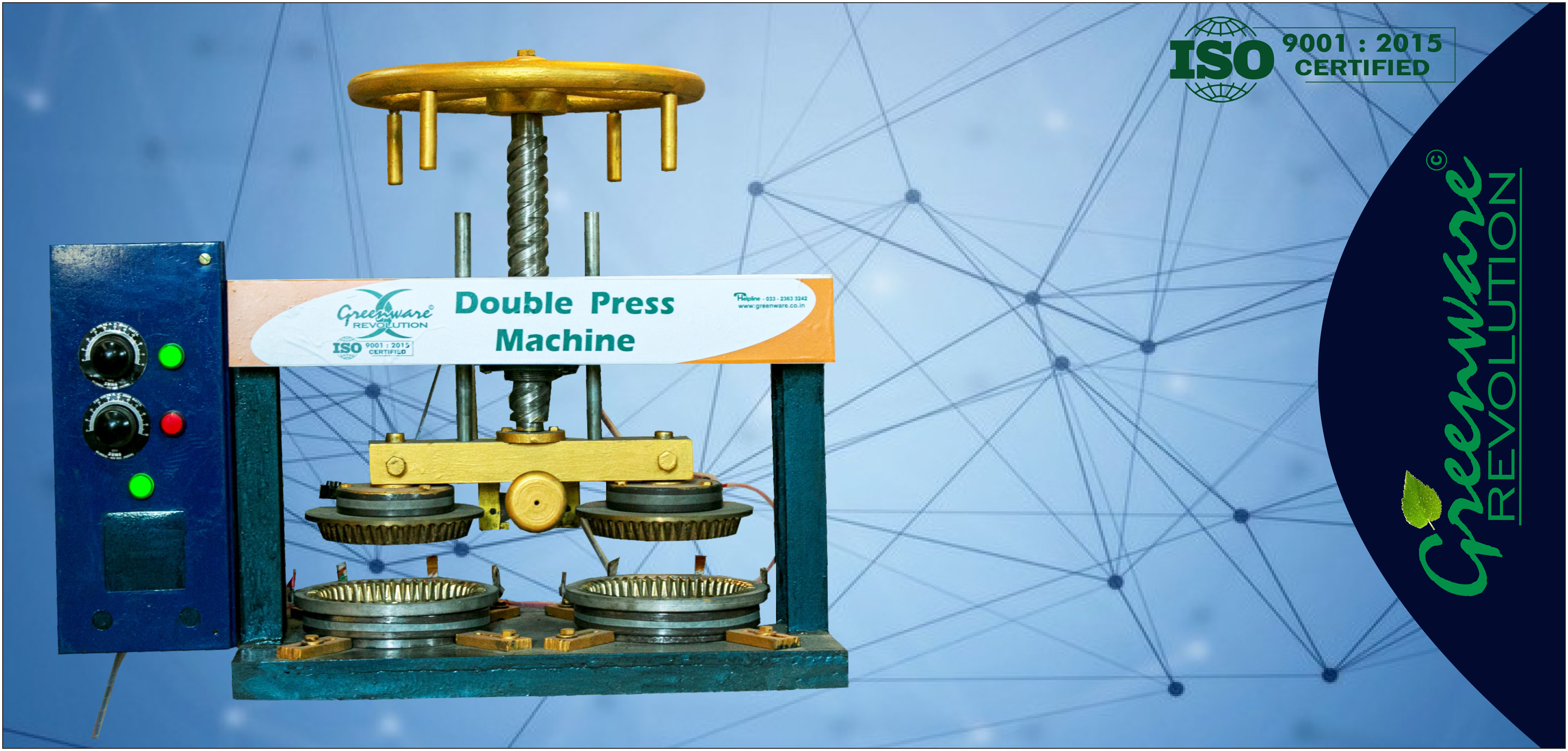Hand Press Paper Plate Making Machine - 180 Kg Stainless Steel 1800 Pcs/hr Capacity | Eco-friendly 12 Month Warranty Heavy Duty Design