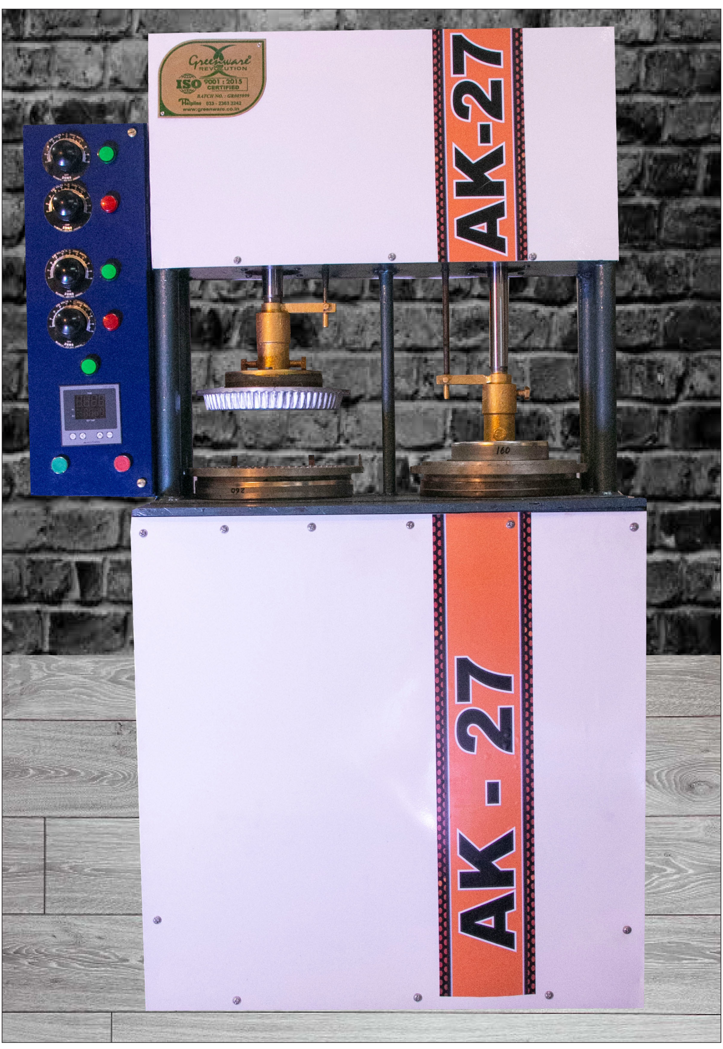 Hydraulic Paper Plate Making Machine - Stainless Steel