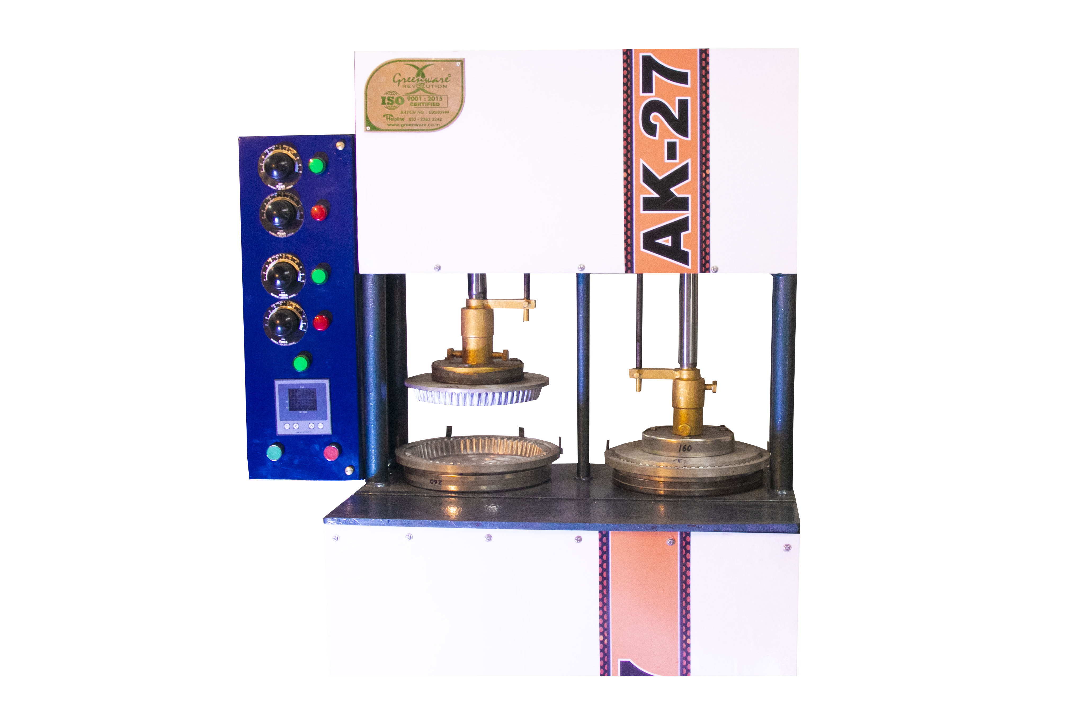 Hydraulic Paper Plate Making Machine - Stainless Steel