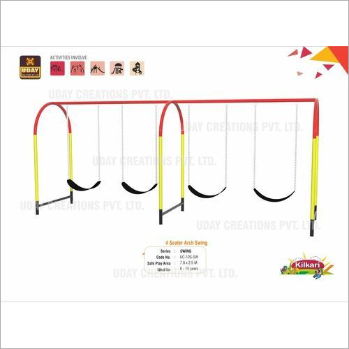Playground Swing Arch Four Seater