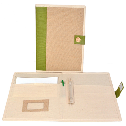 Jute File Folders - Eco-friendly Material, 9x12 Inches Size, Natural Brown Color - Durable Design For Efficient Document Organization
