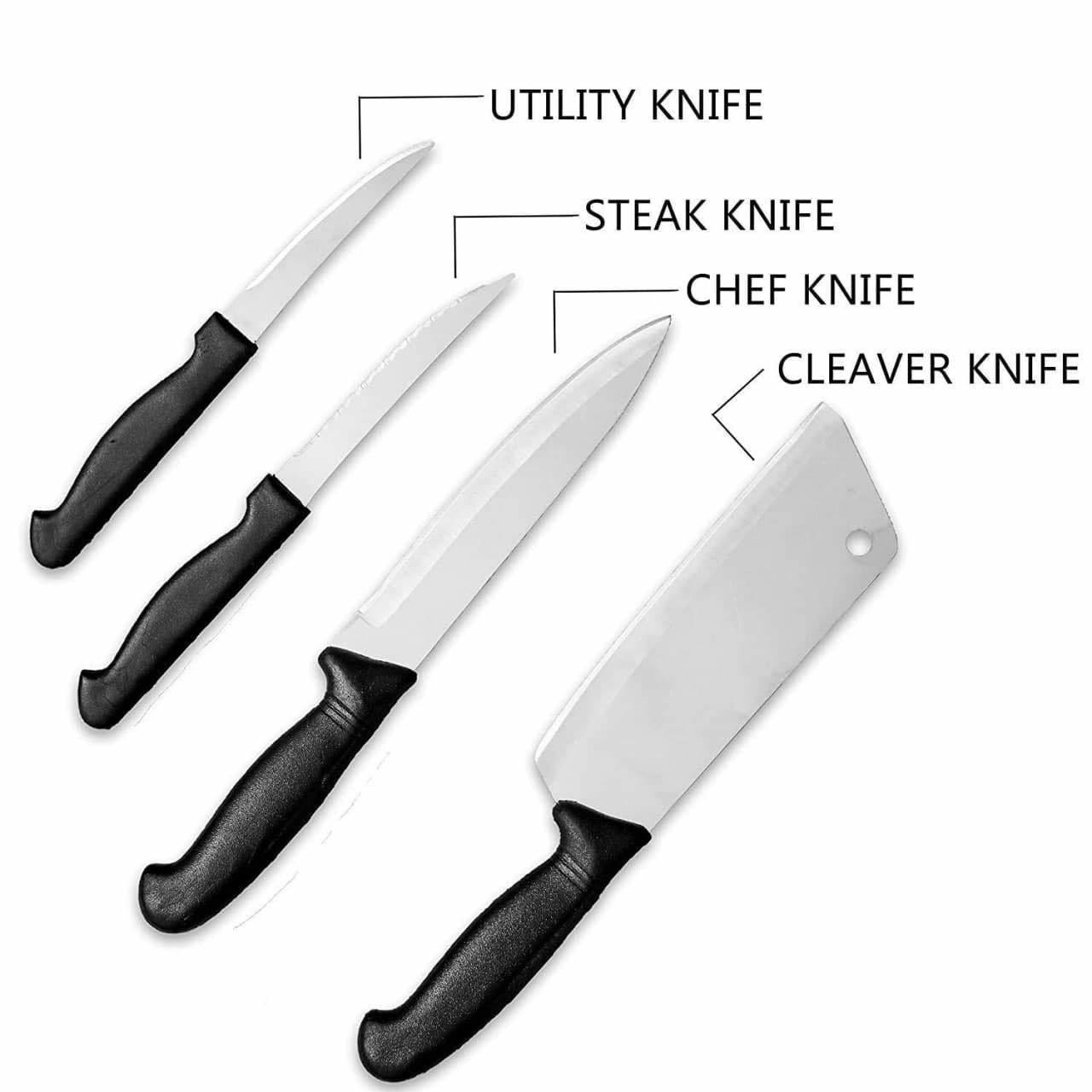 Plastic Chopping Board With Knife