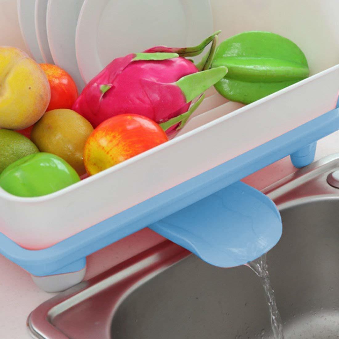 2 Tier Dish Drainer Rack